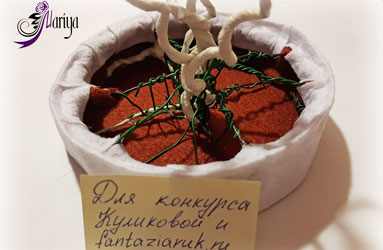 основа для украшения канзаши