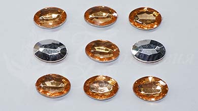 Акриловые бриллианты, 13х18 мм - OG04