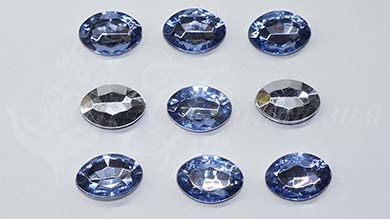 Акриловые бриллианты, 13х18 мм - OG41