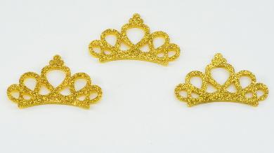 Декоративный элемент корона золотая - DS1