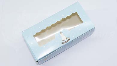 Коробка подарочная на одну или две резинки, 14 х 7 см - Uk16