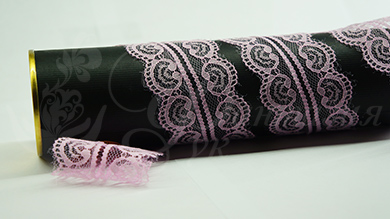 Кружево розовая пастель, 45 мм - KR4594