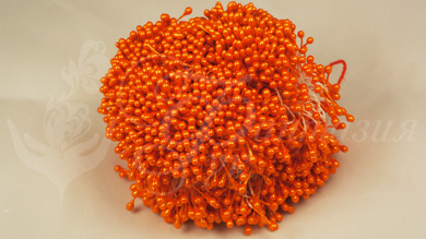 Тычинки декоративные оранжевые - T024